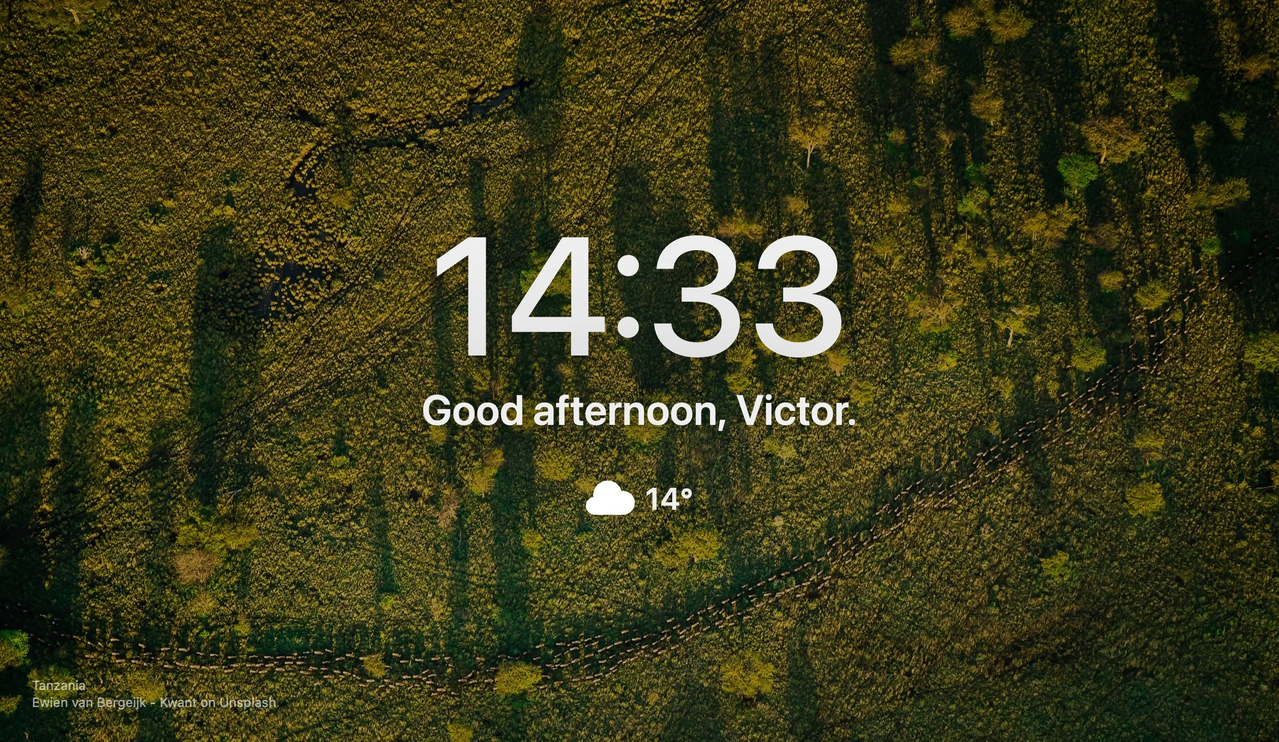 Not Momentum Bonjourr theme